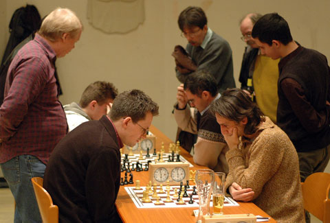 Neujahrsschnellschach 2008 (Foto: Thomas Machatzke)