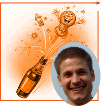 1. Schnellschach-Sieger: Felix Voigt