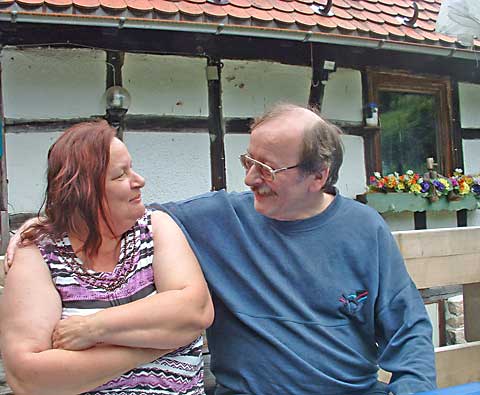 Zwei Urgesteine beim FS 98: Bettina und Udo (Foto: P. Schulenburg)