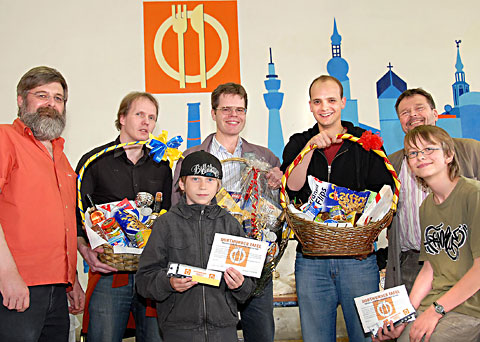 Die Sieger des Tafelturniers 2009 - Foto: G.Schmitz Die Sieger des Tafelturniers 2009 - Foto: G.Schmitz